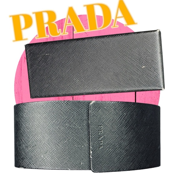 EUC Authentic PRADA Women's Polarized Brown Tortoise sunglasses w/ case & cloth - Picture 8 of 11